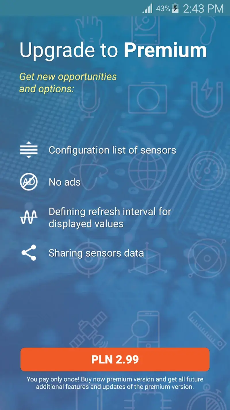 Tangkapan layar 3 Sensors Toolbox