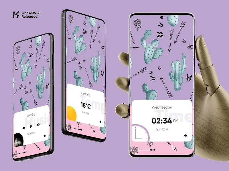 Imagem de visualização 6 do One4KWGT Reloaded