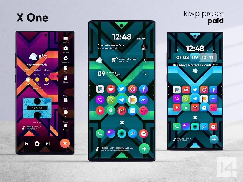 In-Game View Screenshot of One4KLWP Pro