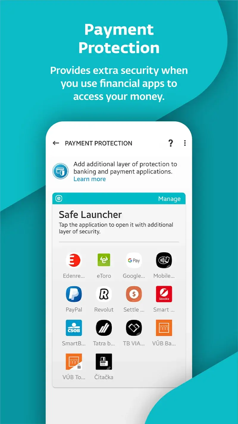 Captura de tela 3 do ESET Mobile Security Antivirus