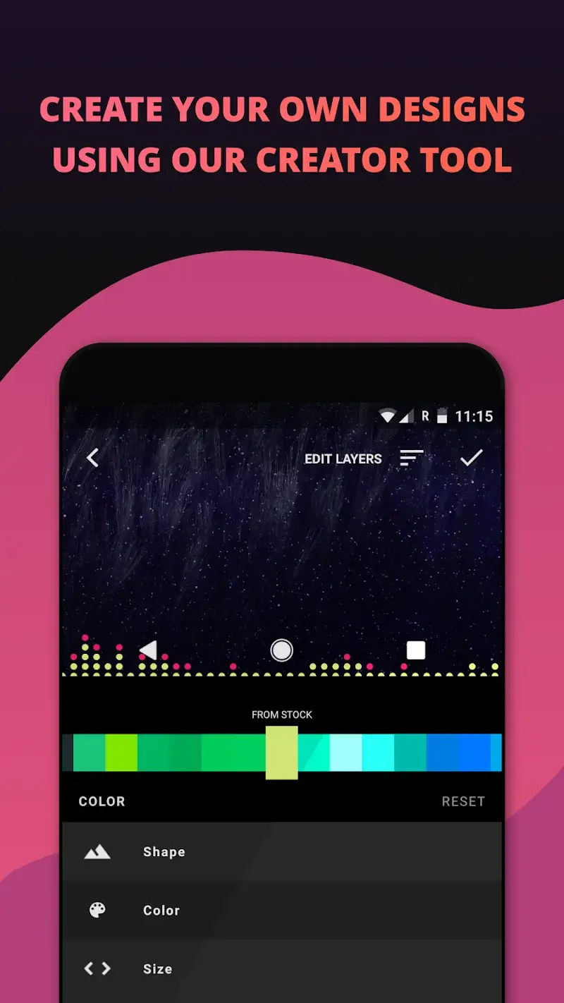 Capture d'écran 6 de Muviz: Navbar Music Visualizer