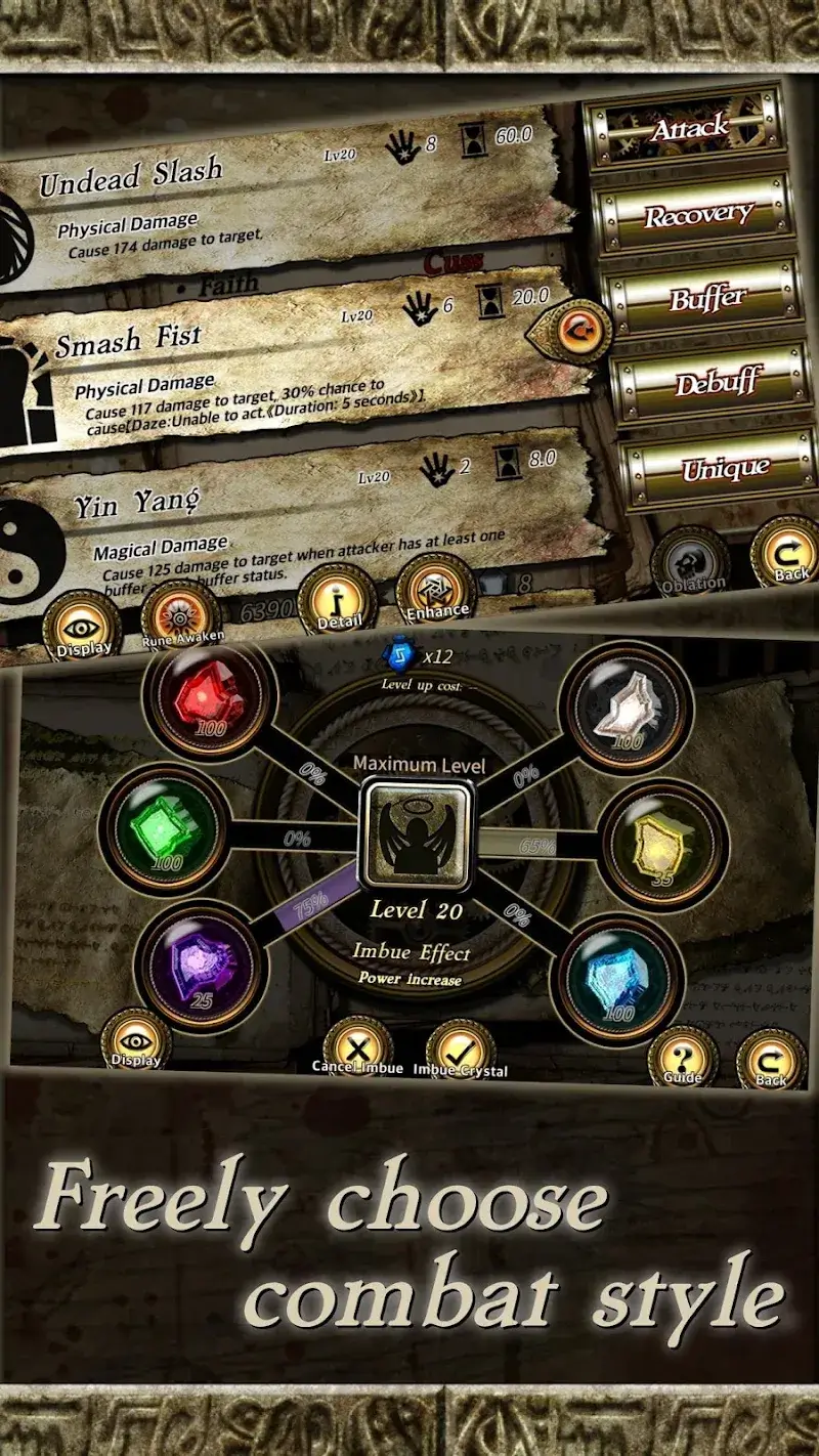 Capture d'écran Rune Rebirth 3