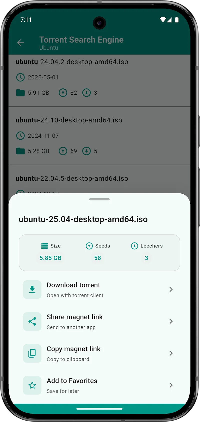 Torrent Search Engine screenshot 3