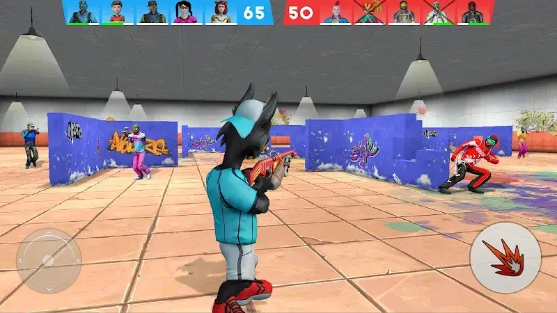 Sexta captura de pantalla de Paintball Shooting Game 3D