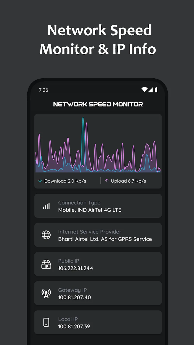 Cinquième image de Rapid: Internet Speed Test