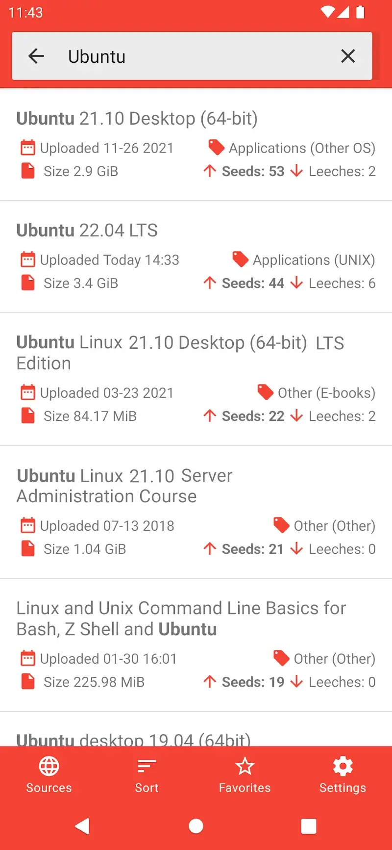 Torrent Search Revolution screenshot 1