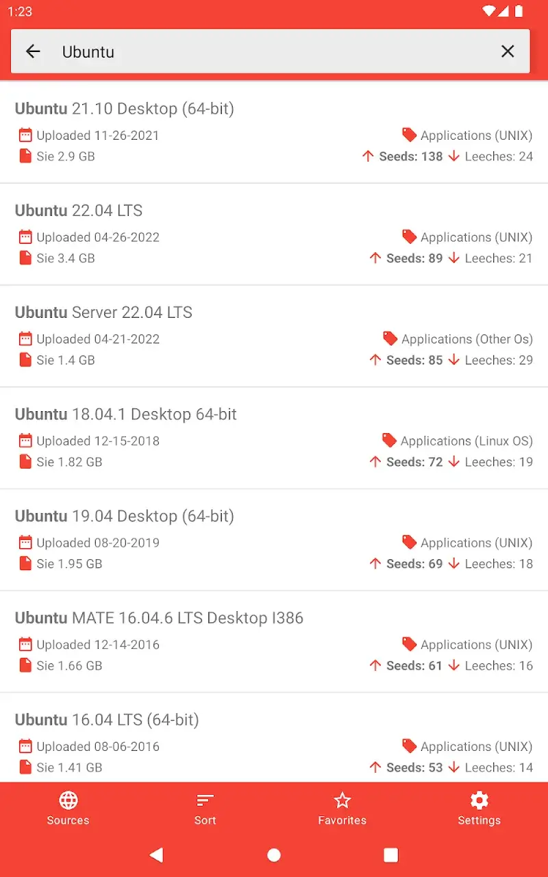 Torrent Search Revolution screenshot 6