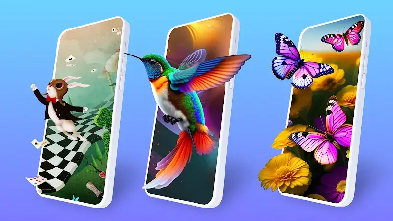 Cuplikan layar 3 Parallax 3D Live Wallpapers