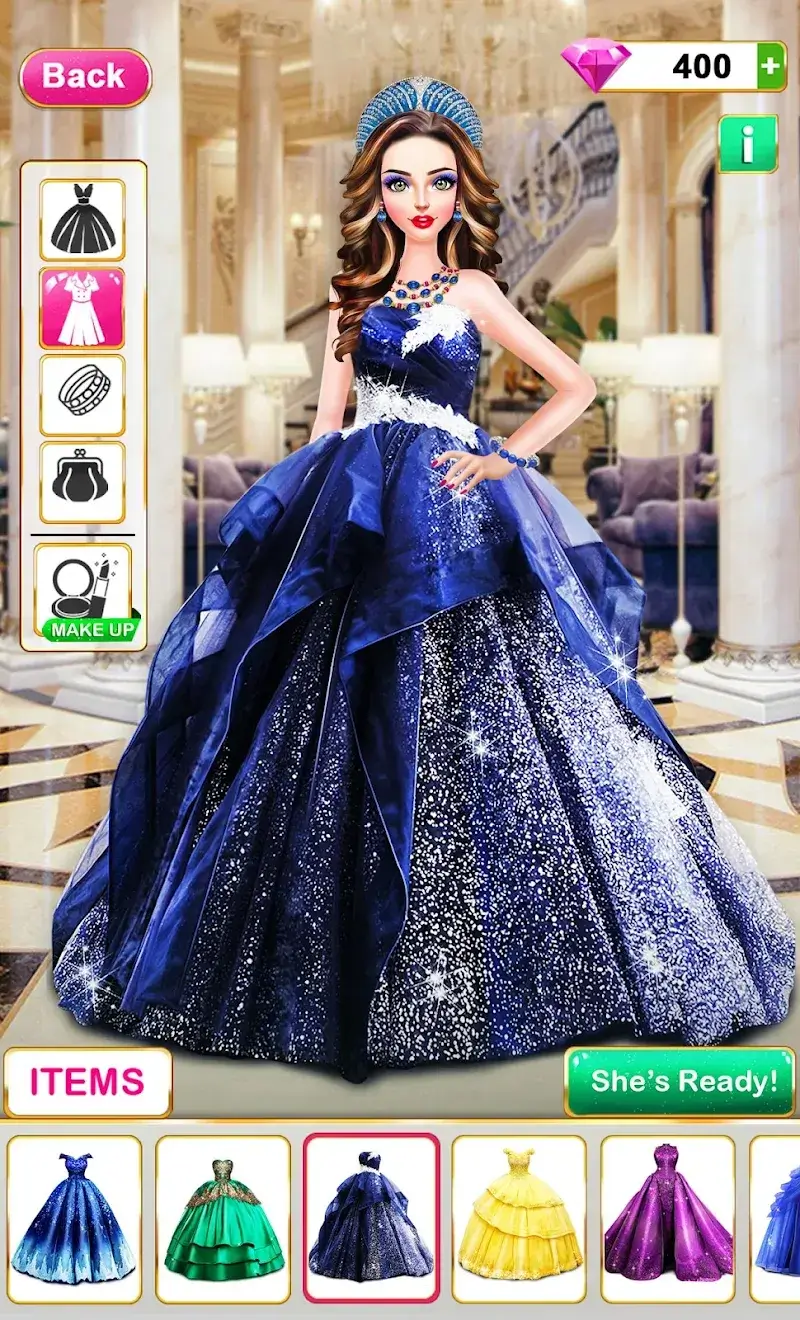 Fashion Game Makeup & Dress up screenshot 3