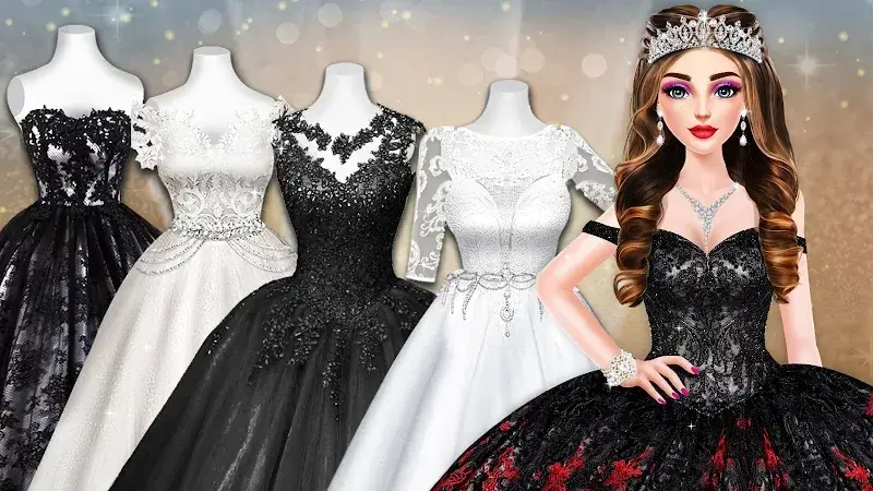 Fashion Game Makeup & Dress up screenshot 1