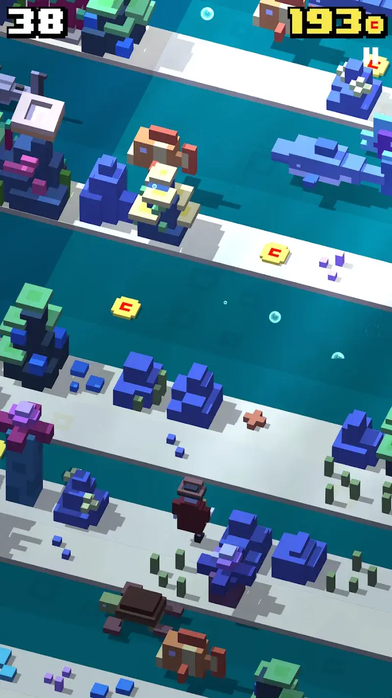 Capture d'écran Crossy Road 3