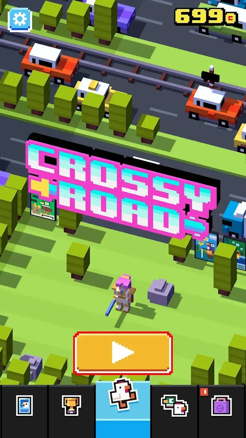 Capture d'écran Crossy Road 1
