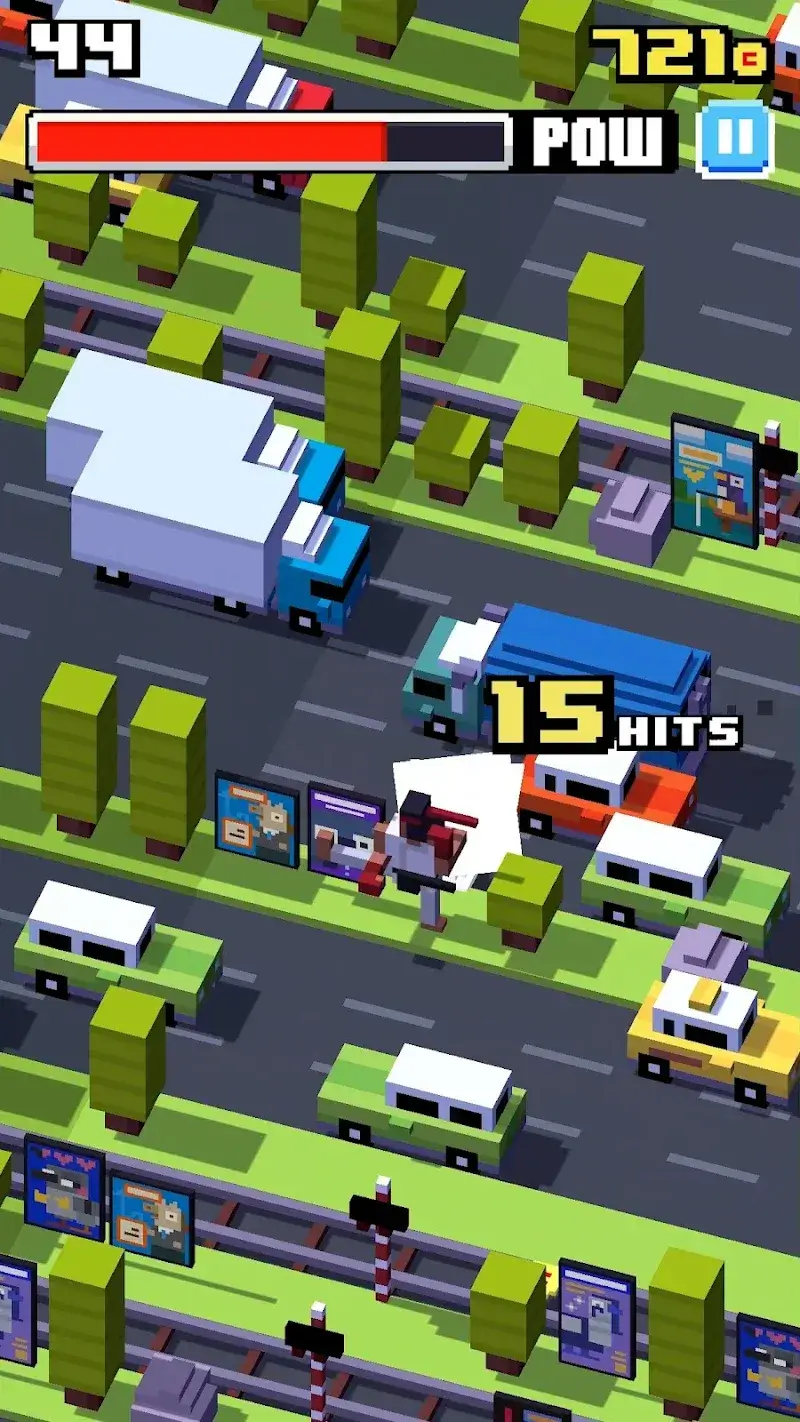 Capture d'écran Crossy Road 2