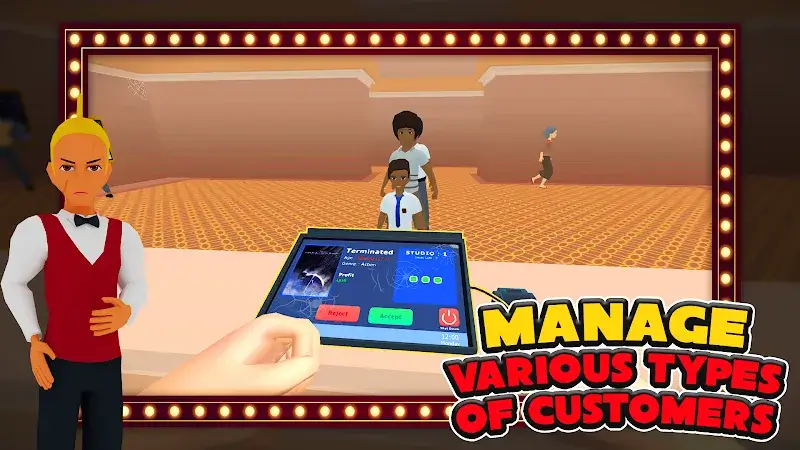 Tangkapan layar Movie Cinema Simulator 1