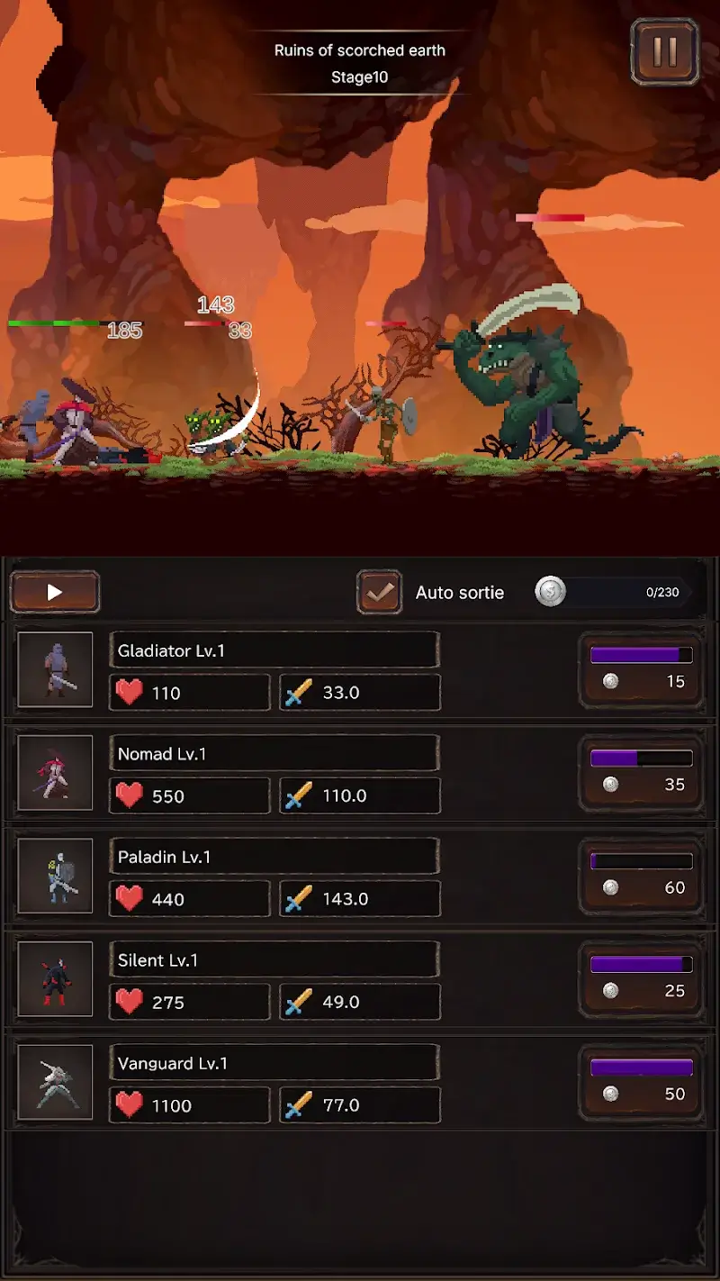 Tangkapan layar 2 Hack & Craft Shop: Idle RPG