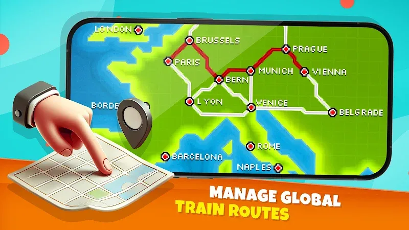 Capture d'écran Pocket Trains 2