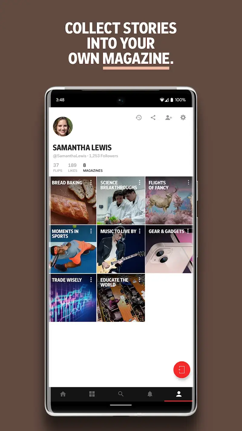 Capture d'écran Flipboard 4