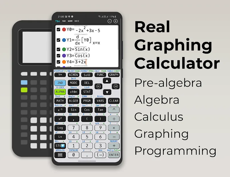 Graphing calculator plus 84 83 MOD APK screenshot 2