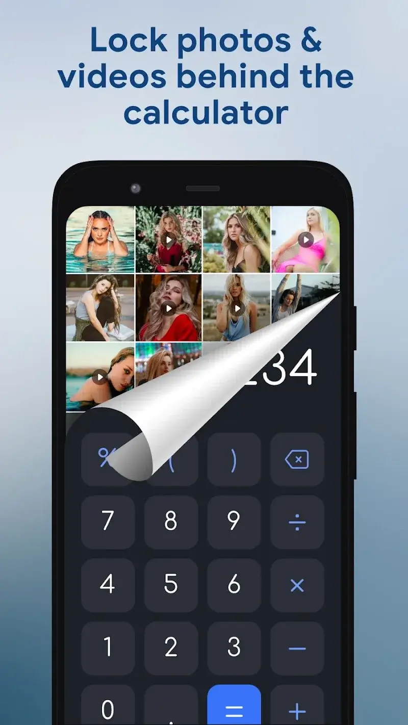 Captura de tela 2 do HideU: Calculator Lock