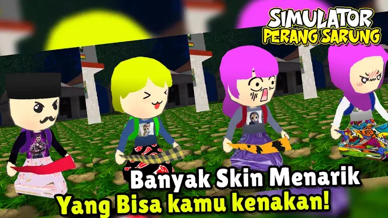 Captura de tela 3 de Simulator Perang Sarung 3D