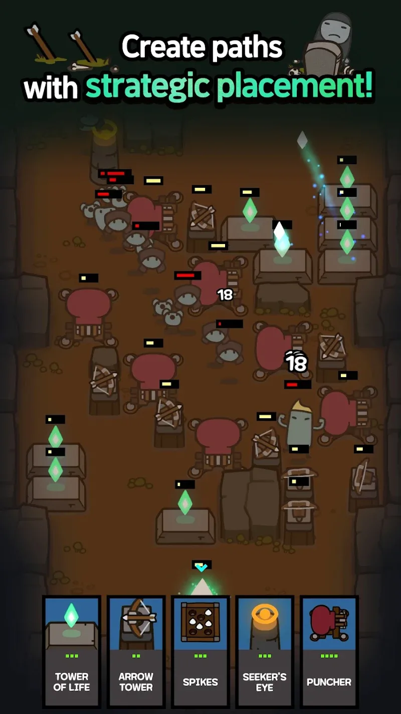Captura de pantalla 3 de gameplay de Tower Defense Rumble