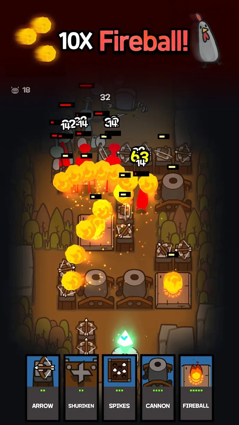 Captura de pantalla 2 de gameplay de Tower Defense Rumble