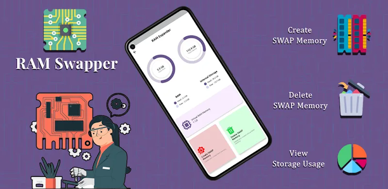 Tangkapan layar RAM Swapper 6