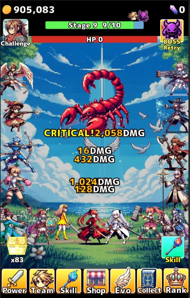 Hack and slash clicker screenshot 6