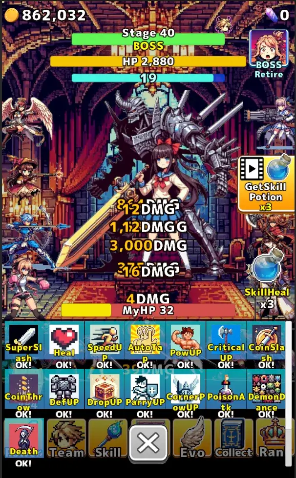 Hack and slash clicker screenshot 3