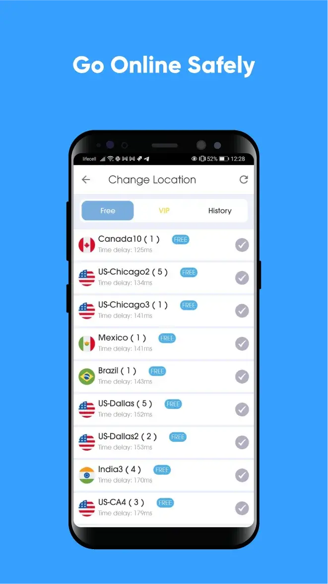 Captura de pantalla 4 de VPN Super Unlimited Proxy