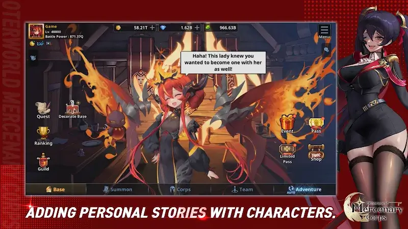 Captura de tela 4 de Otherworld Mercenary Corps