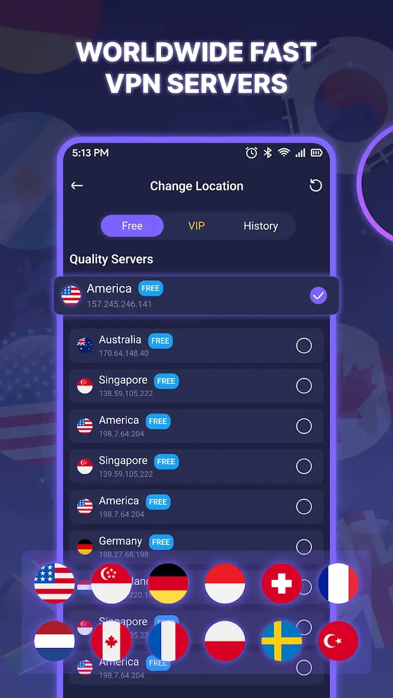 VPN - Fast Secure Proxy Screenshot 1
