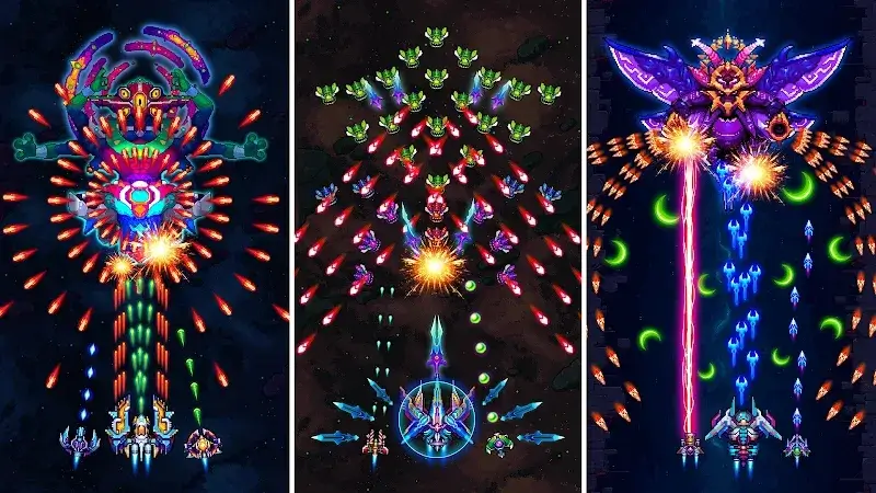 Screenshot Galaxiga 5