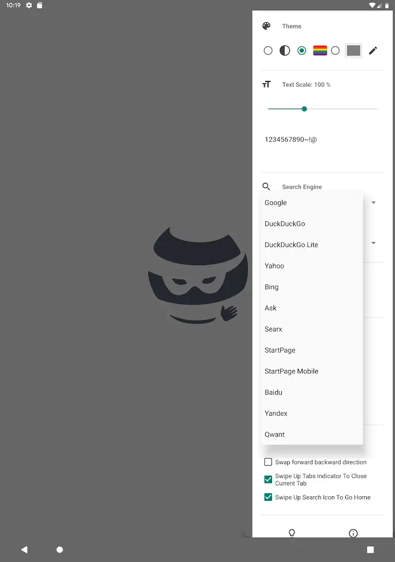 OH Private Browser 스크린샷 6