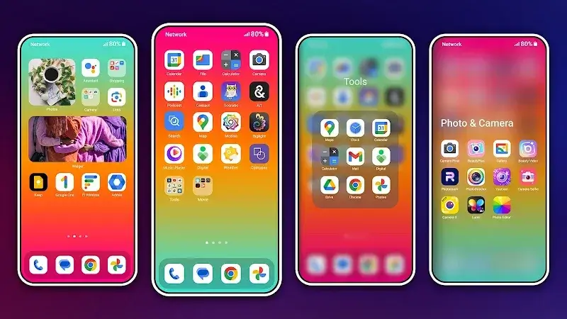 HiPhone Launcher, Phone 15 Screenshot 6
