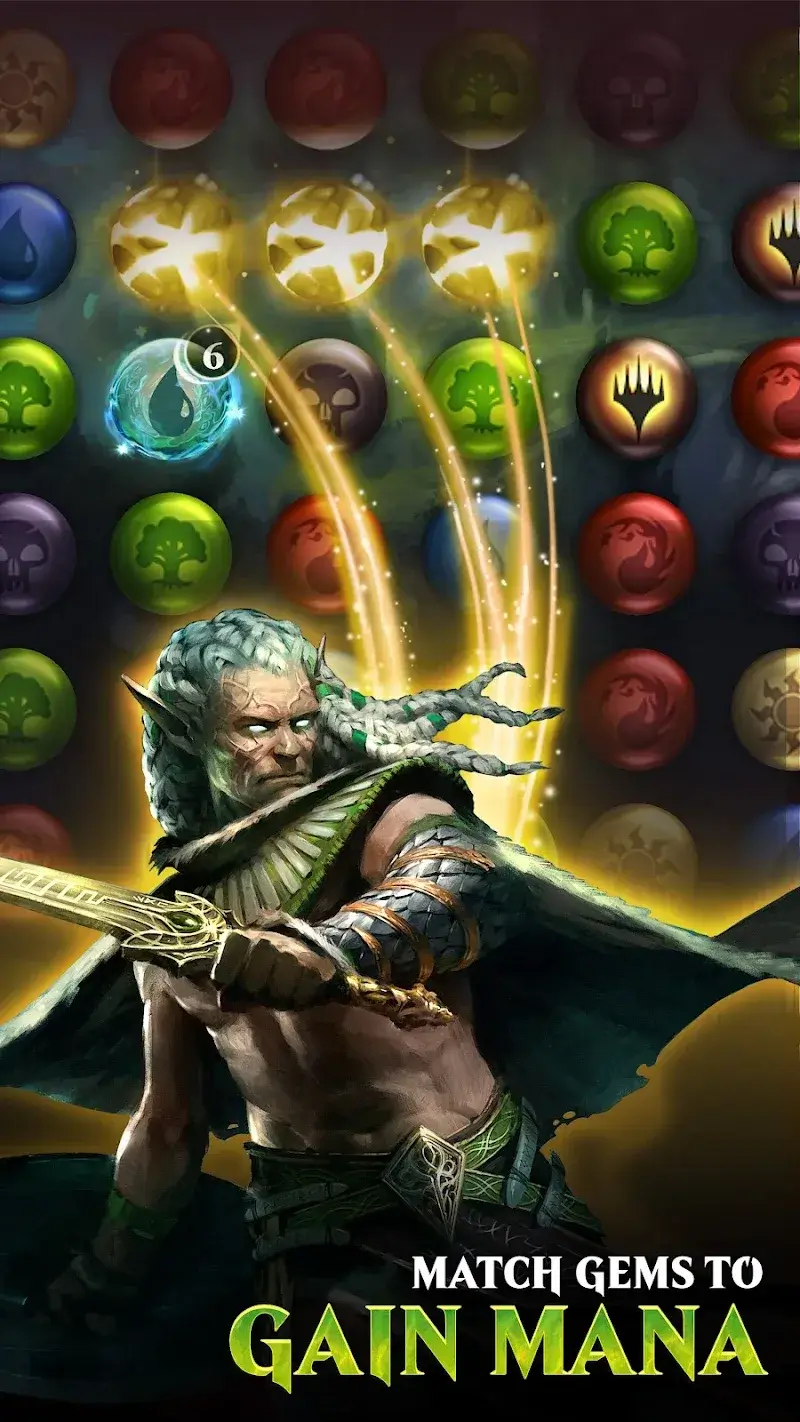 Скриншот 1 Magic: Puzzle Quest