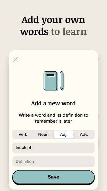 Ảnh chụp màn hình Vocabulary 5