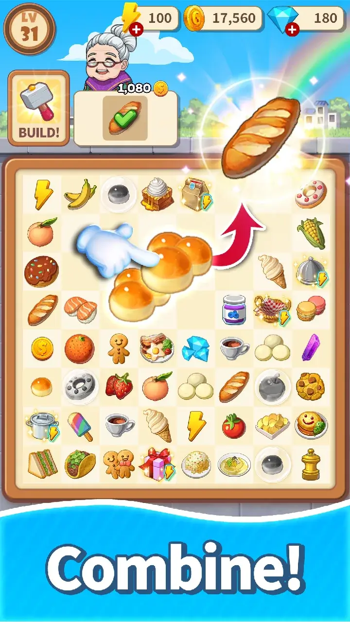 Screenshot di Merge Sweets 2