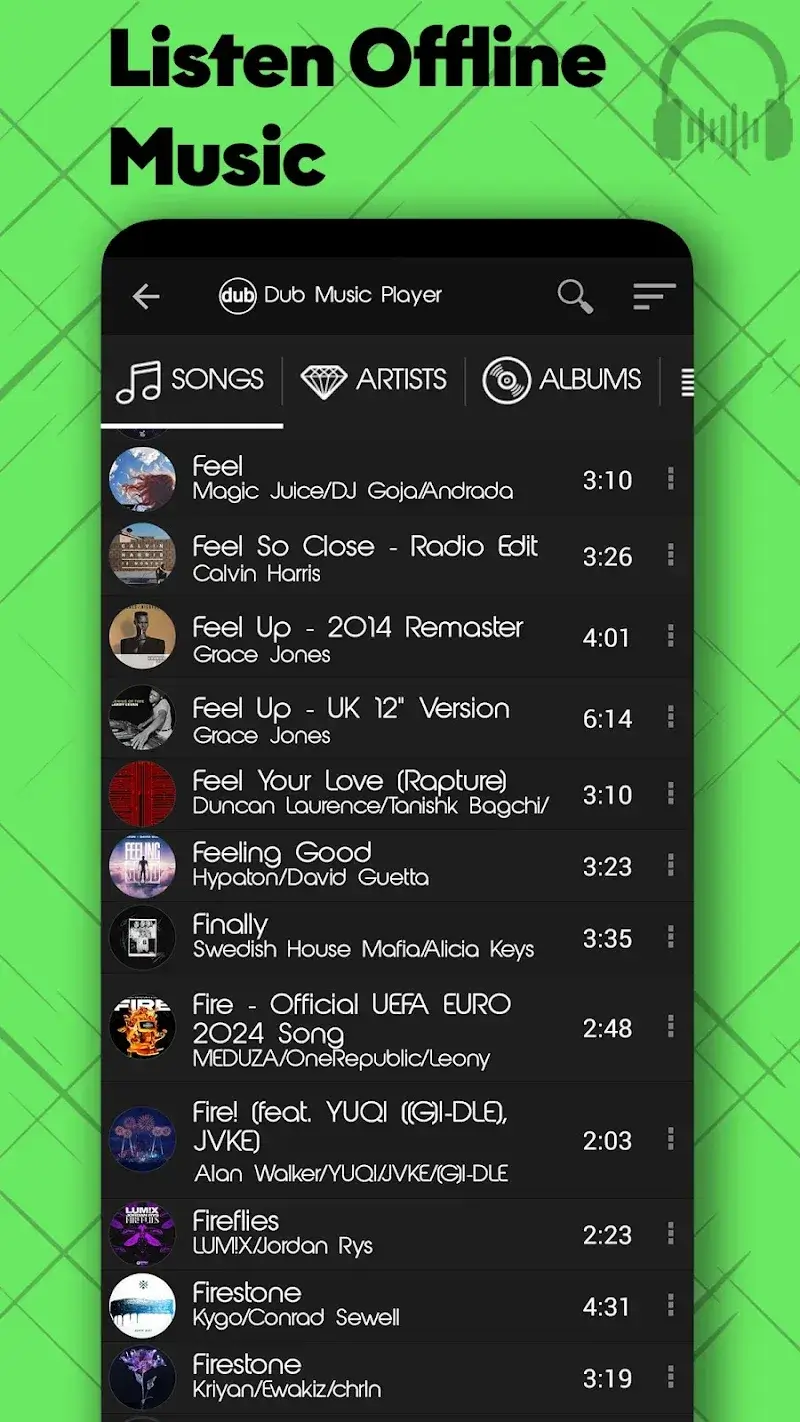 Screenshot 3 di Dub Music Player