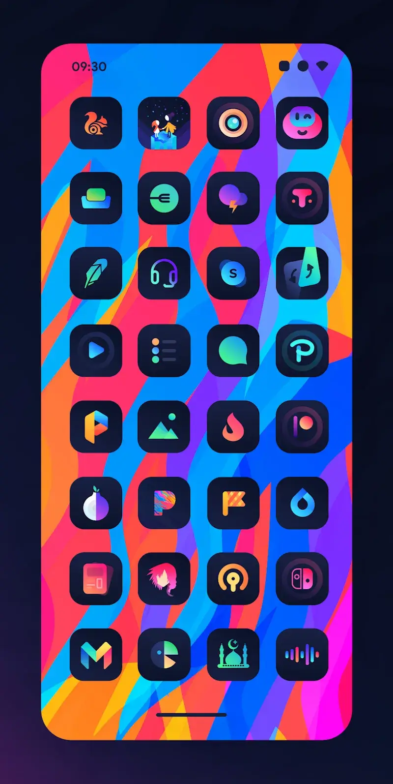 Captura de jogo Bladient Icon Pack 4