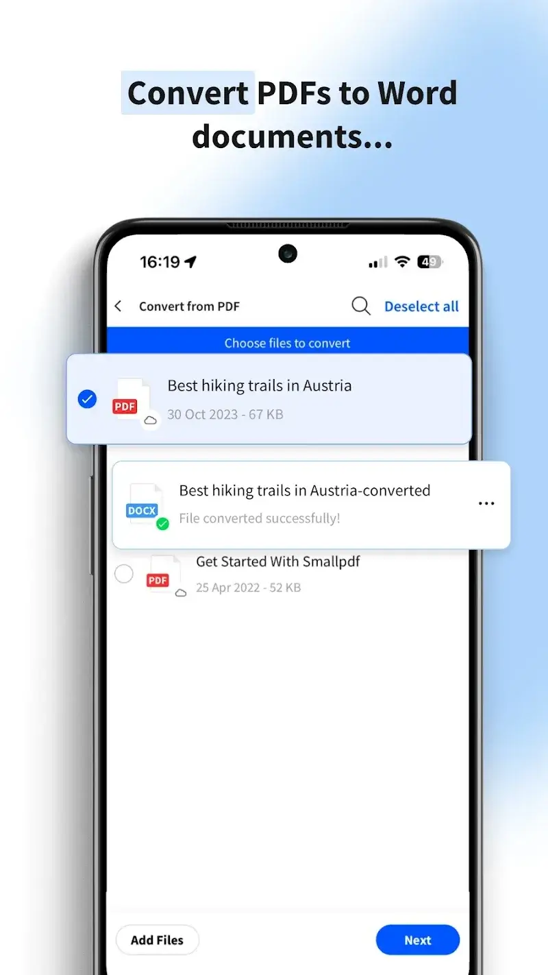 Captura de pantalla de Smallpdf 4