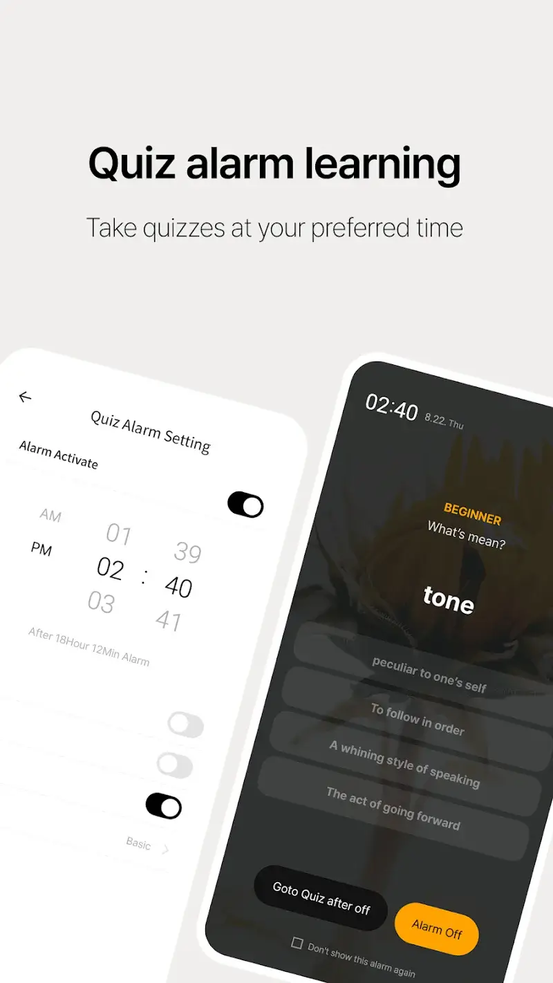 Lockscreen English Dictionary – スクリーンショット 3