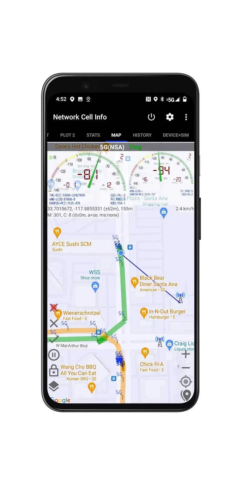 Network Cell Info 스크린샷 3