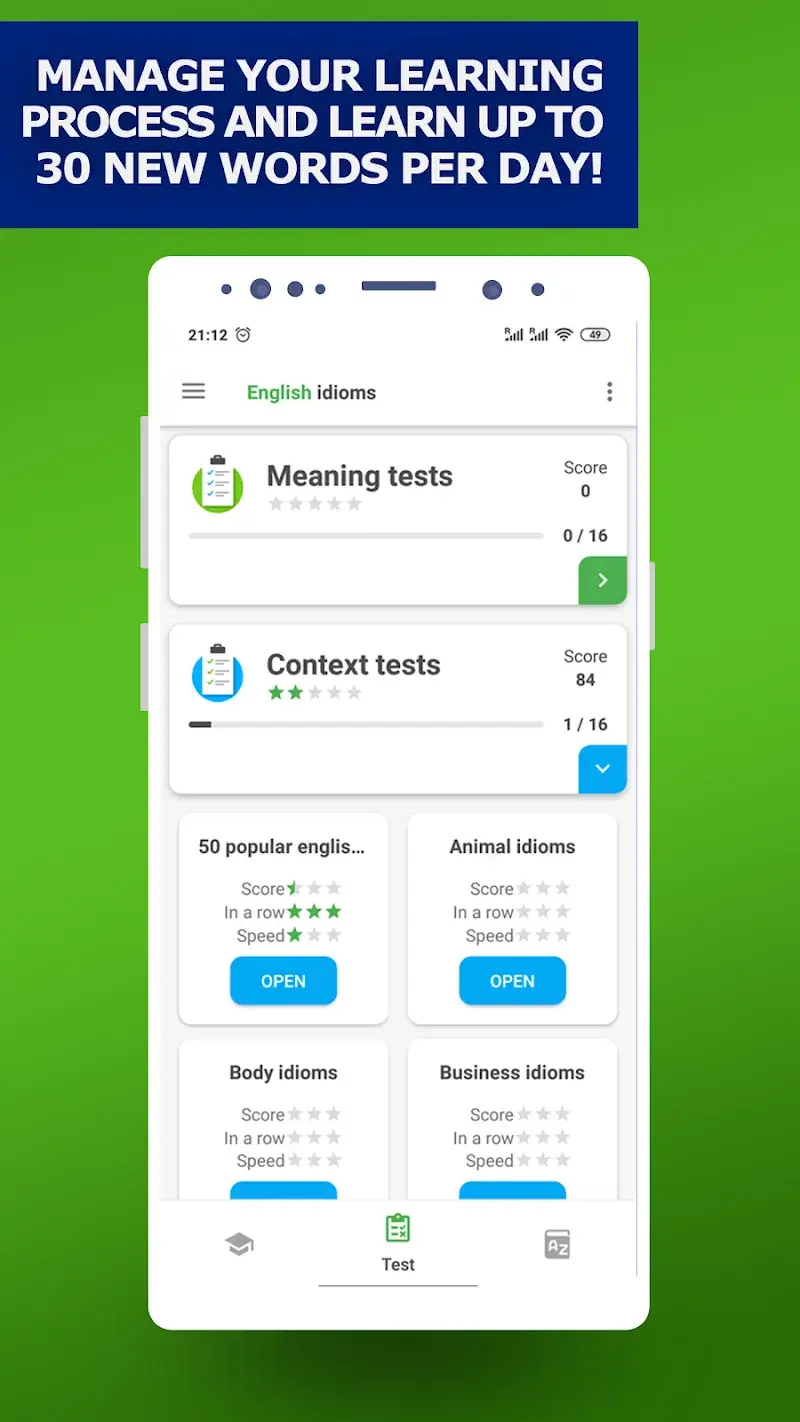 English Idioms & Slang Phrases screenshot 6