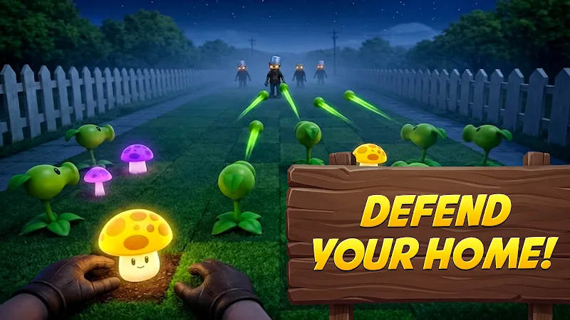 Capture d'écran 4 du mode première personne de Plants vs. Zombies
