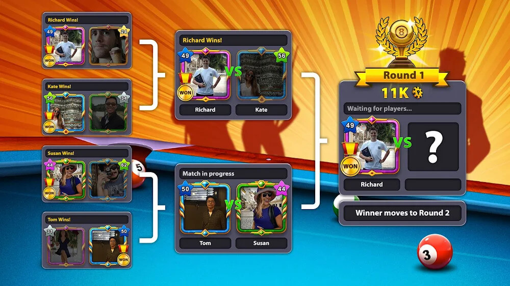 8 Ball Pool Gameplay-Vorschau 4