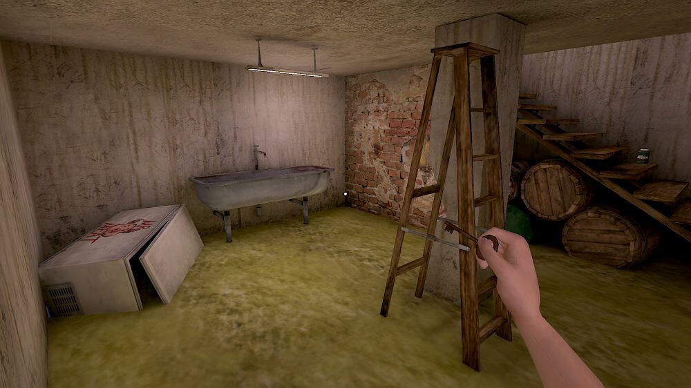 ภาพสกรีนช็อตภายในเกม Mr Meat: Horror Escape Room 5