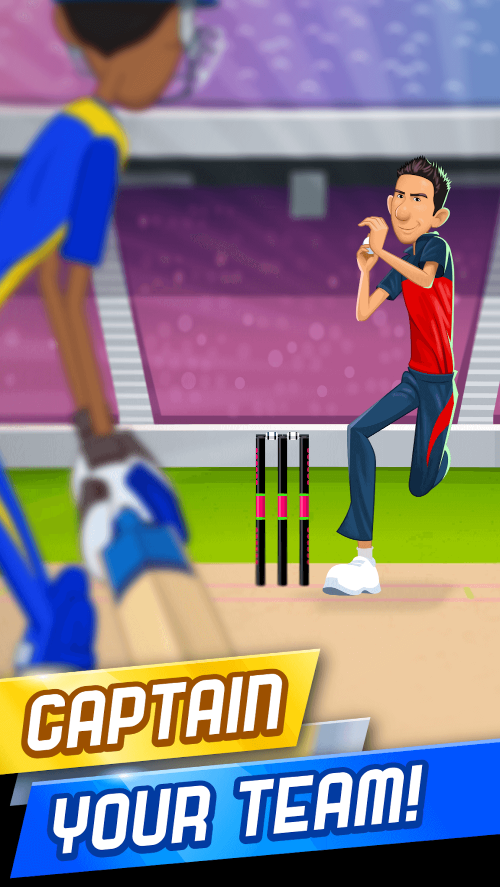 Скриншот геймплея Stick Cricket Super League 5