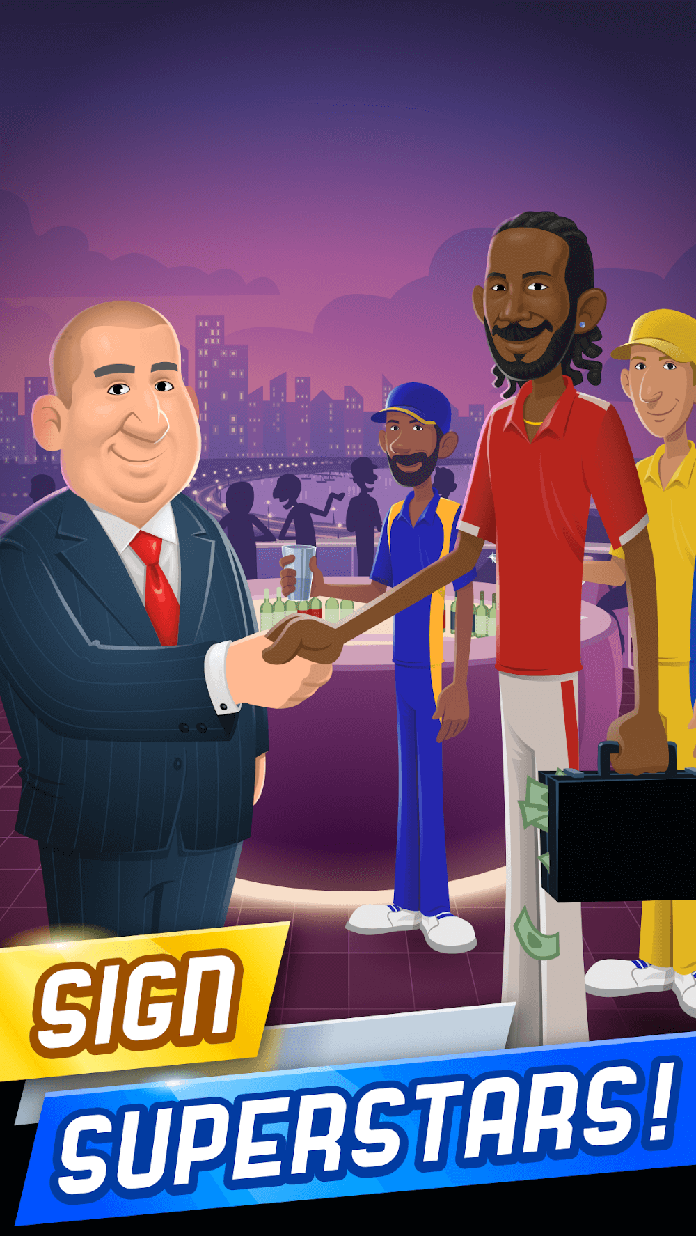 Скриншот геймплея Stick Cricket Super League 4