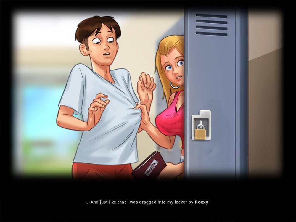 Screenshot gameplay Summertime Saga 5